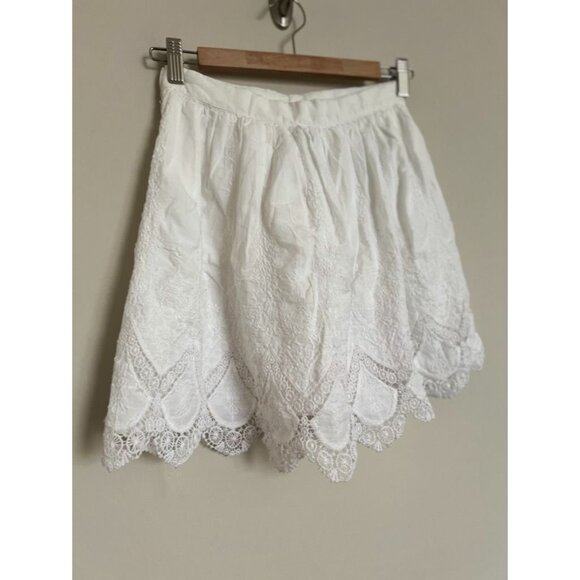 NWT GAP White Floral Skirt - Size 10 - Picture 8 of 9